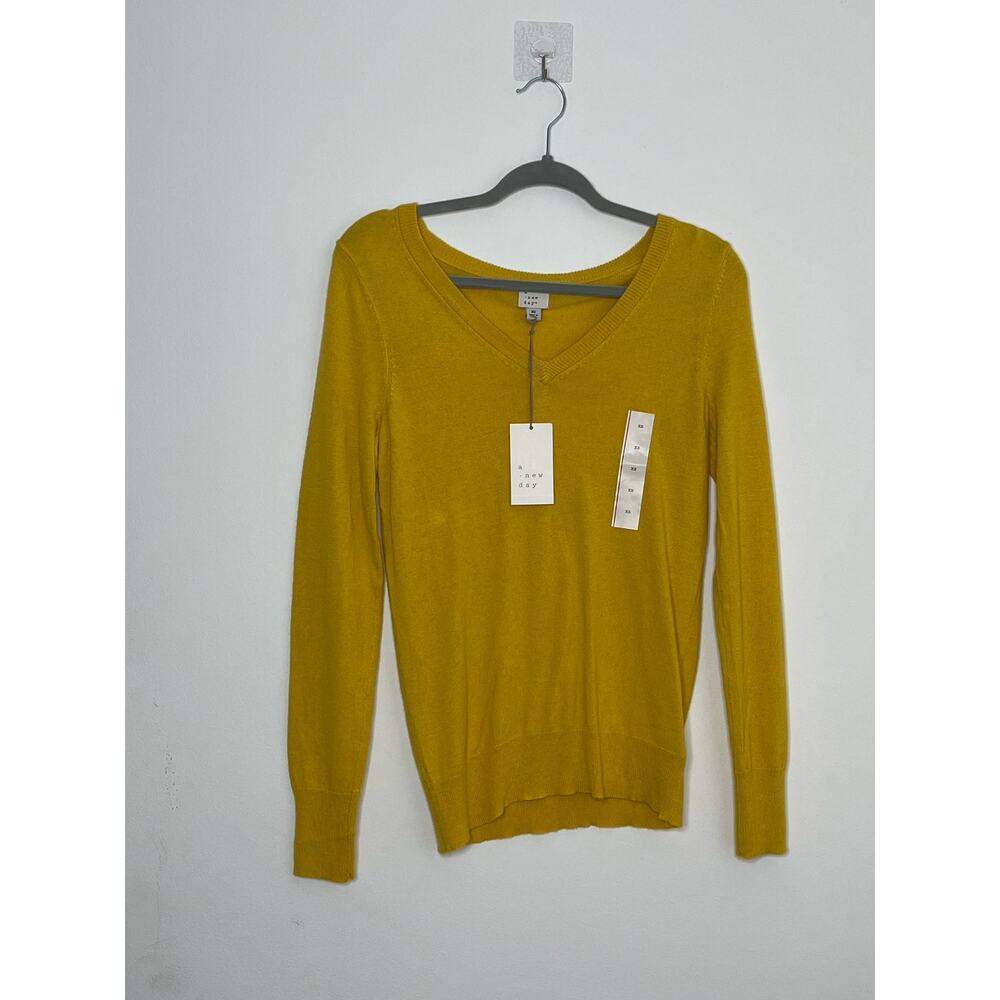 A New Day Gold Sweater Adult SIZE: SMALL MSRP: $17.99
